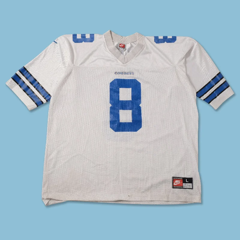 ---Vintage Nike Dallas Cowboys Aikman Jersey XXLarge