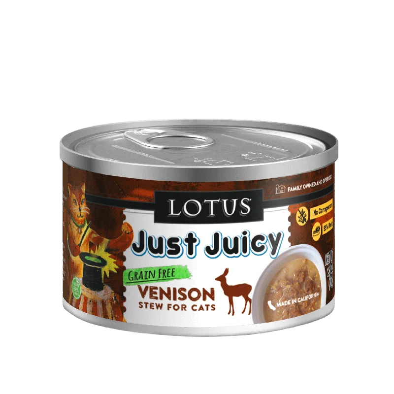 Cat FoodLOTUS - Just Juicy - Venison Recipe (Wet Cat Food)